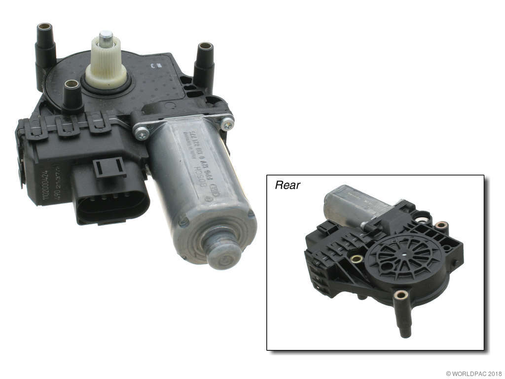 1998-2004 Audi A6 Power Window Motor - Front Left (Genuine)