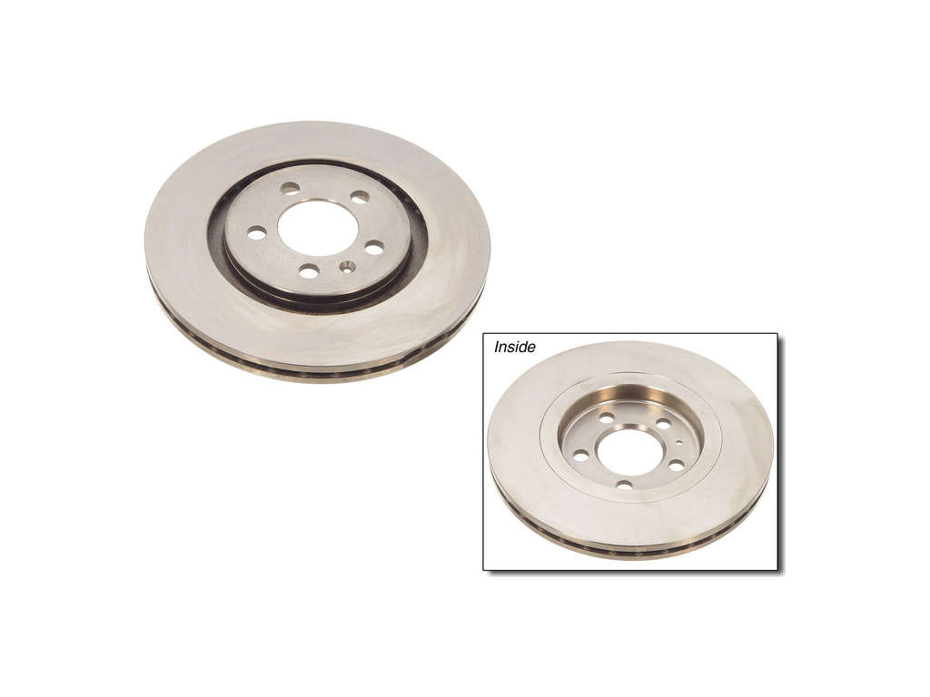 1994-1995 Volkswagen Jetta Disc Brake Rotor - Front (Zimmermann Coated)