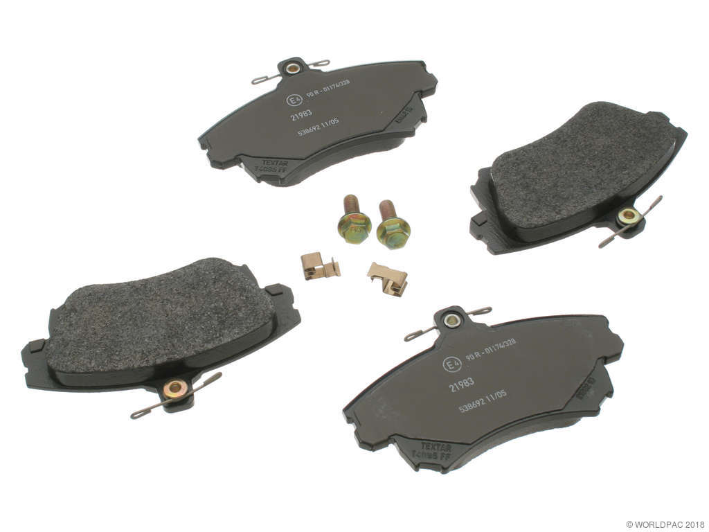 2000-2004 Volvo S40 Disc Brake Pad Set - Front (Textar)