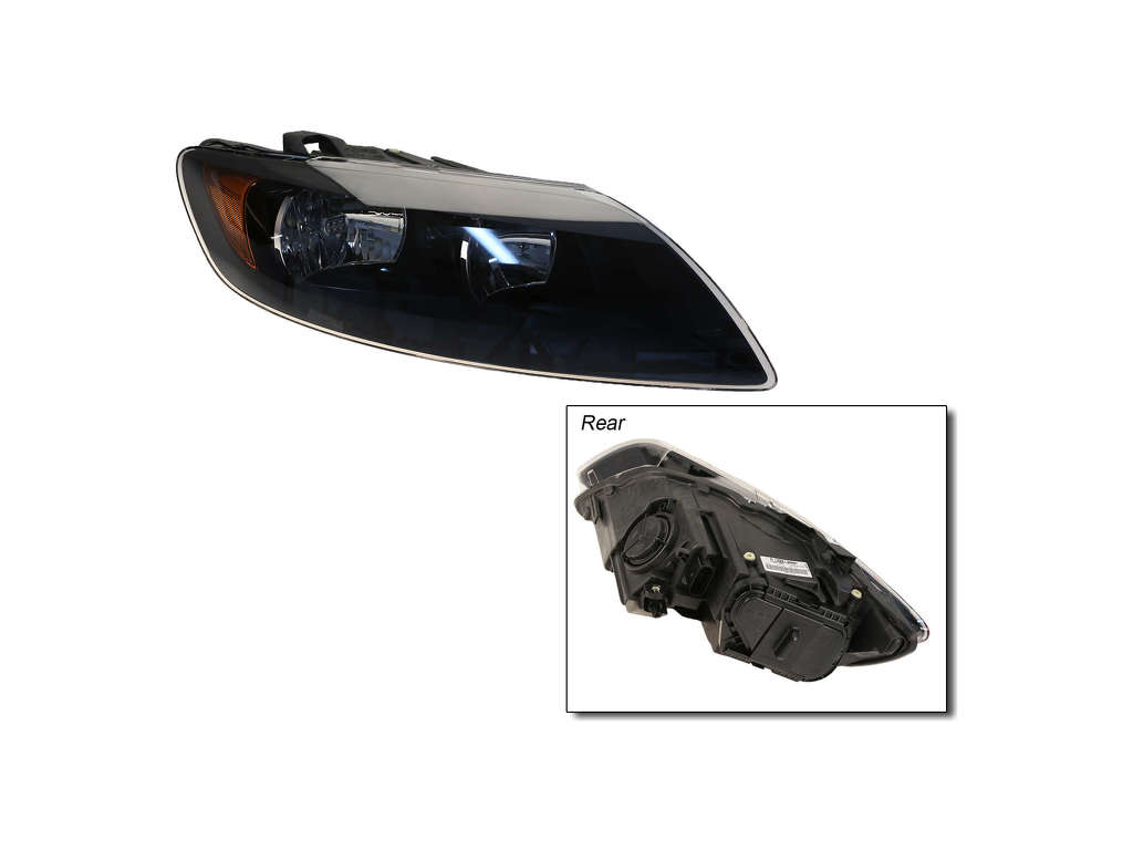 2007-2009 Audi Q7 Headlight Assembly - Right (Genuine)