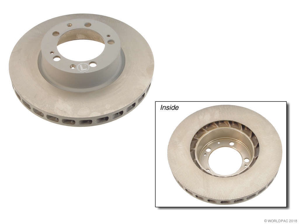 1993-1995 Porsche 928 Disc Brake Rotor - Front Left (Genuine)