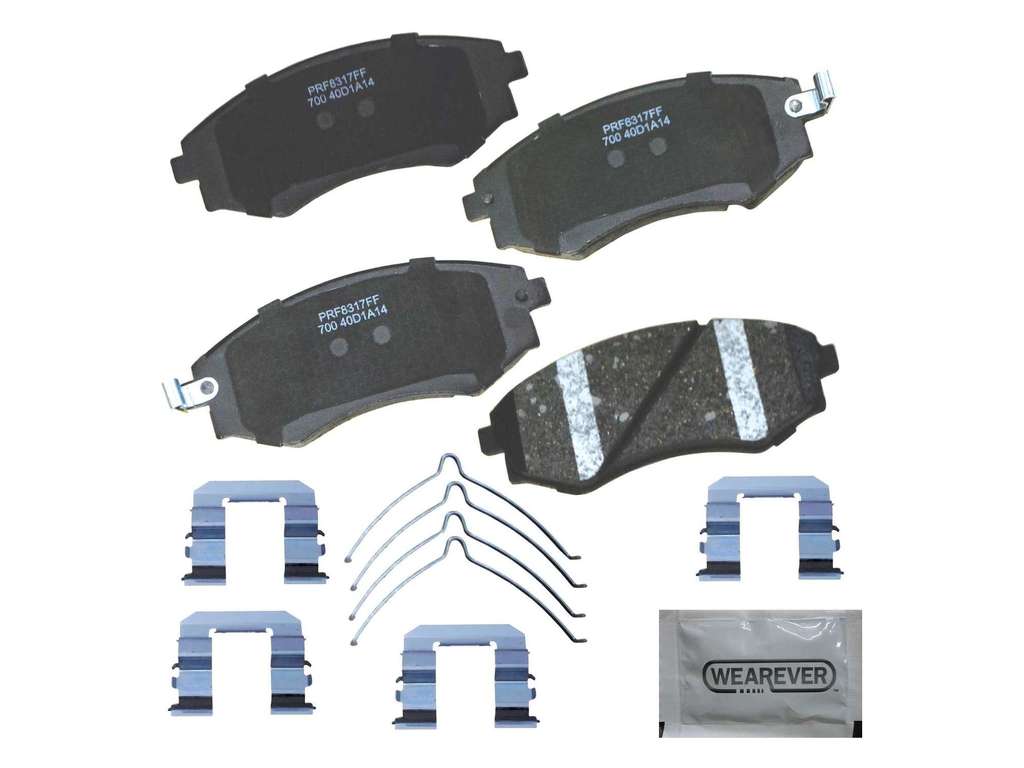 1989-2004 Hyundai Sonata Disc Brake Pad Set - Front (CARQUEST)