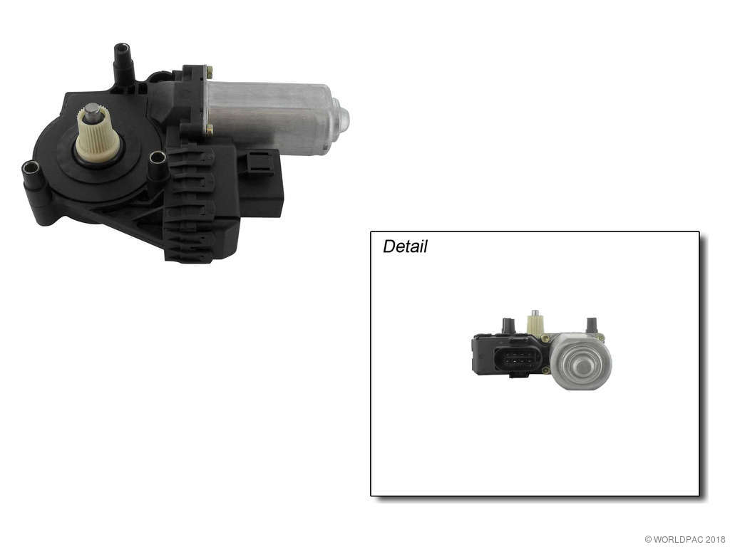 1998-2004 Audi A6 Power Window Motor - Rear Right (Vemo)