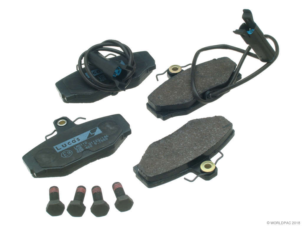 1988-1989 Jaguar Vanden Plas Disc Brake Pad Set - Rear (TRW)