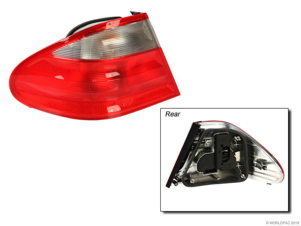 1998-2003 Mercedes-Benz CLK320 Tail Light Lens - Left Outer (Genuine)