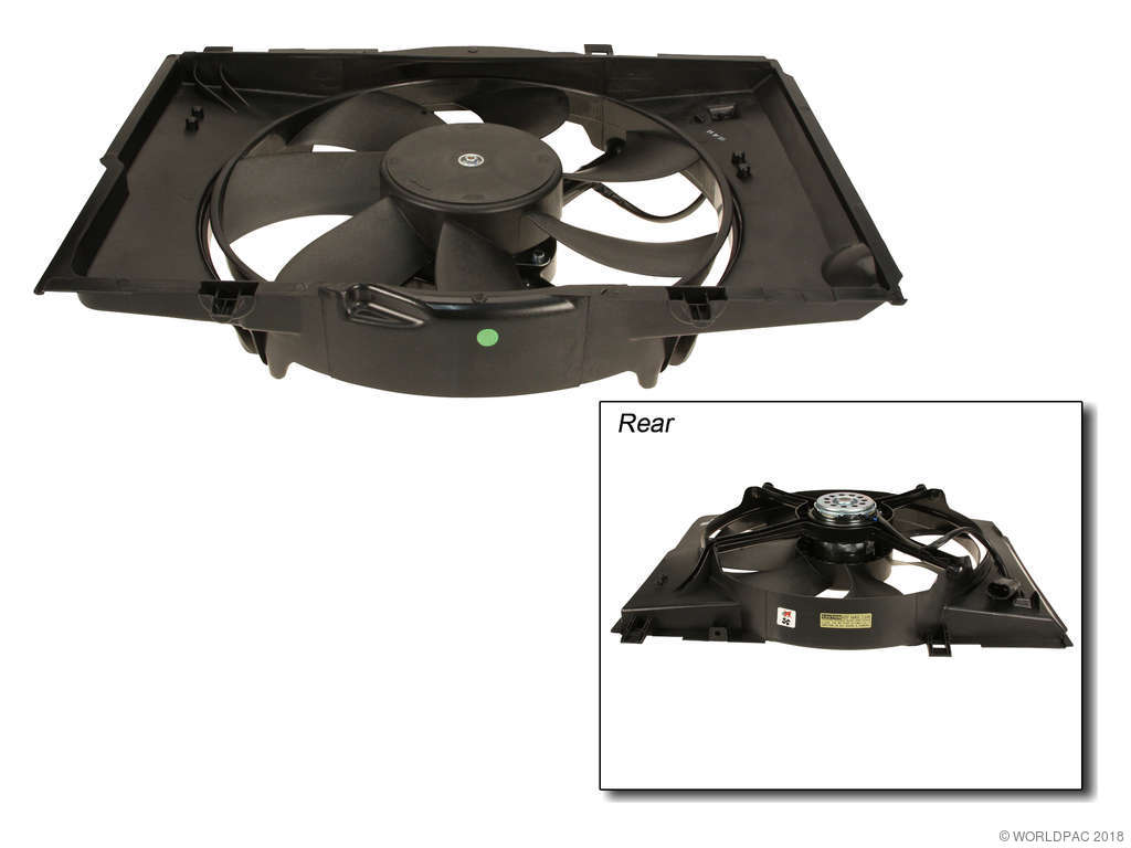 2000 Mercedes-Benz C280 Engine Cooling Fan Motor (Nissens)
