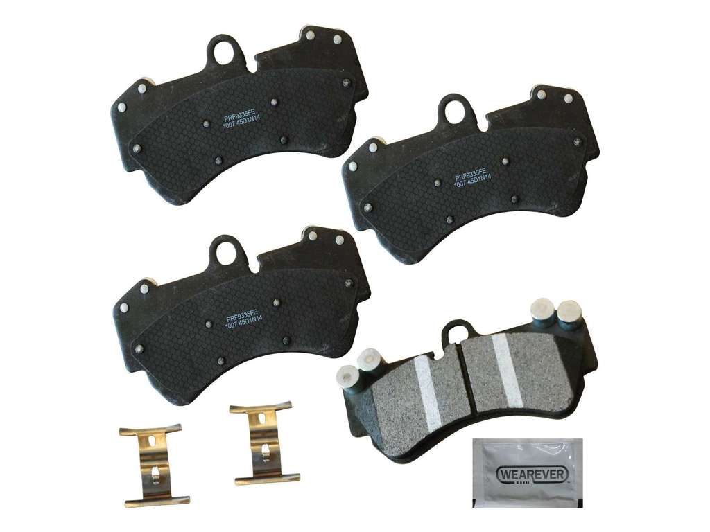 2004-2010 Porsche Cayenne Disc Brake Pad Set - Front (CARQUEST)