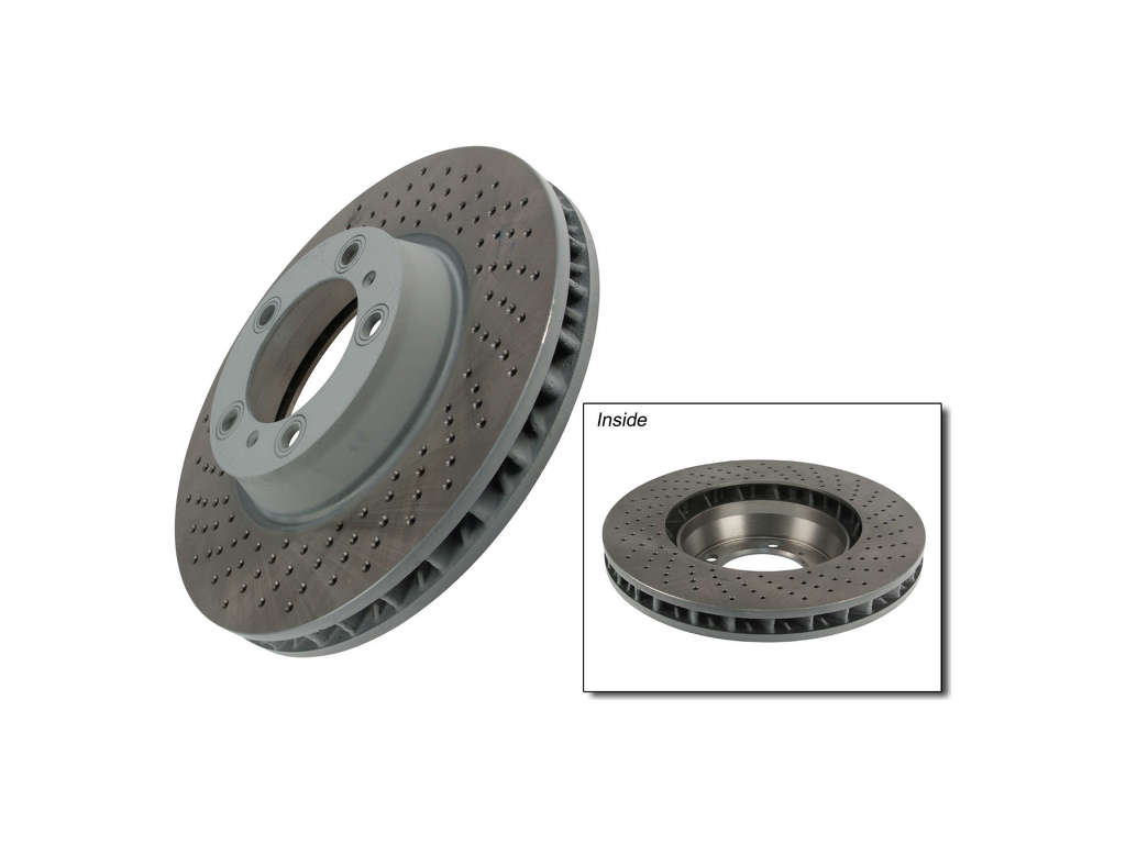 2001-2012 Porsche 911 Disc Brake Rotor - Front Left (Sebro)