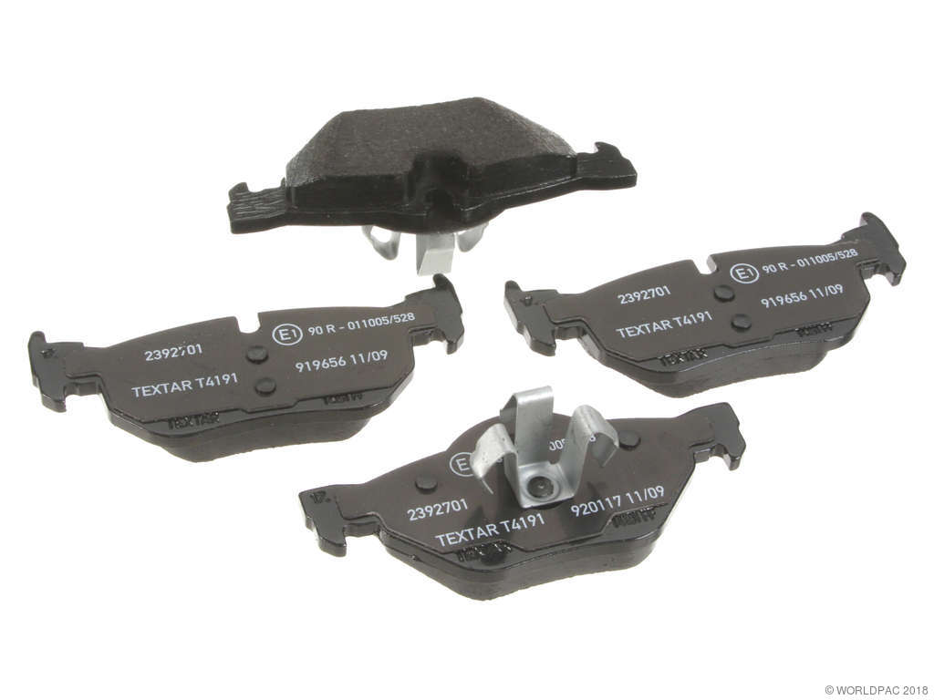 2007-2013 BMW 328i Disc Brake Pad Set - Rear (Textar)