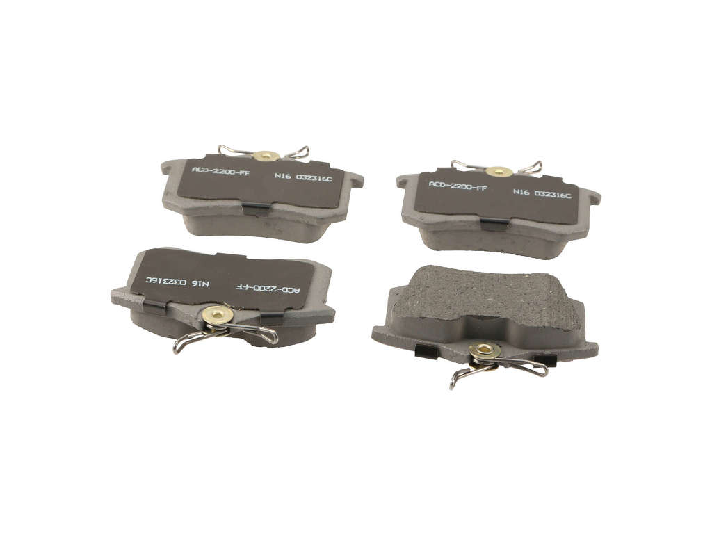 1998-2004 Audi A6 Disc Brake Pad Set - Rear (ACDelco)