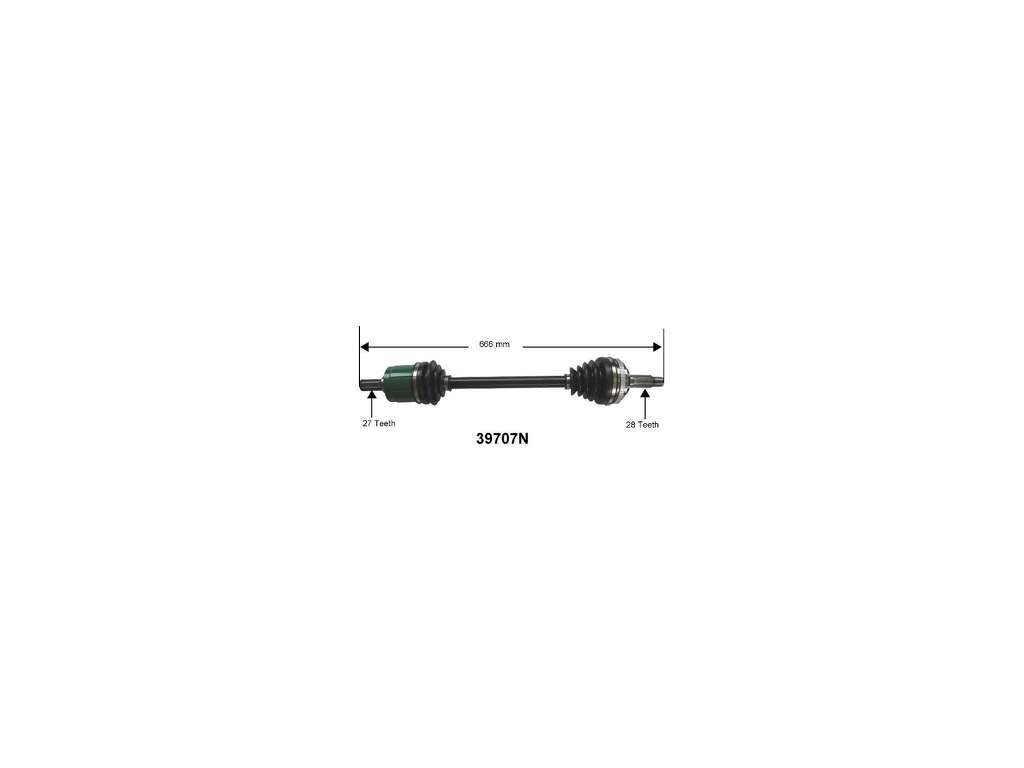 2001-2003 Acura CL CV Axle Assembly - Right (Autopart International)