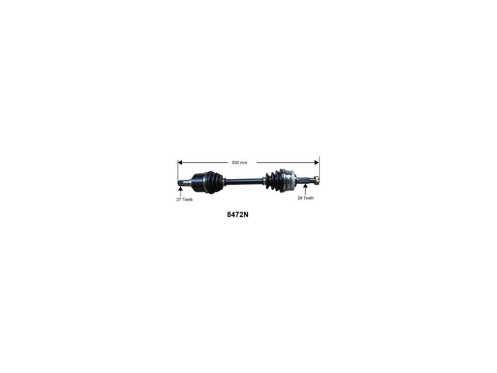 1998-1999 Nissan Altima CV Axle Assembly - Front Left (Autopart International)