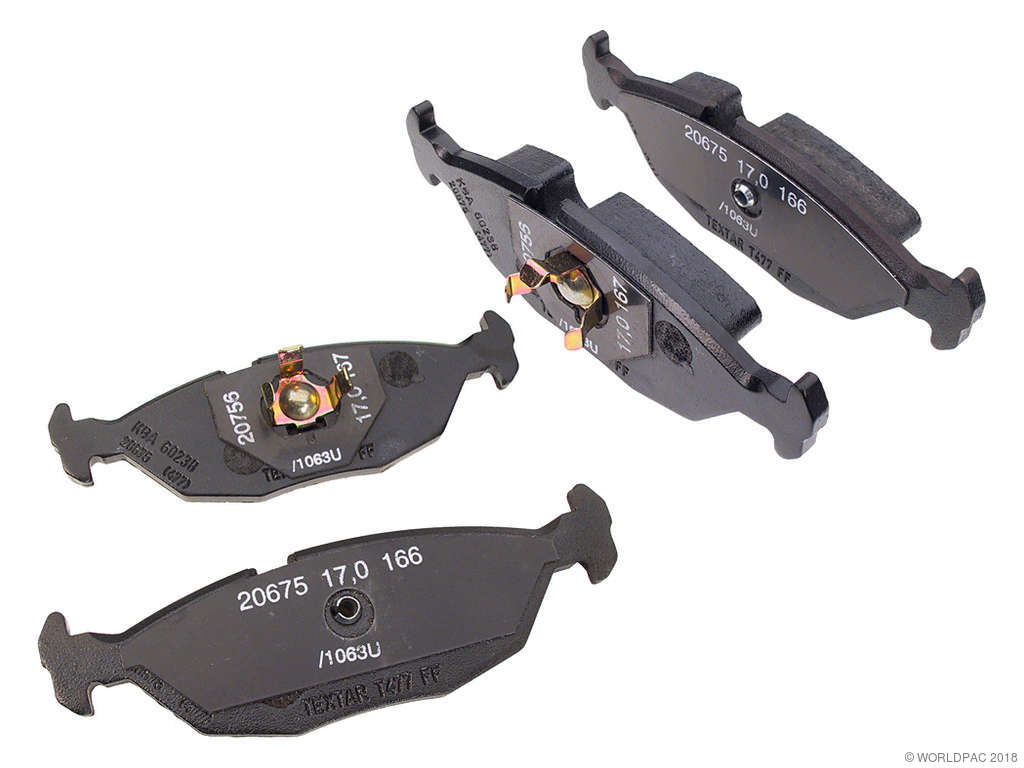 1988 BMW M5 Disc Brake Pad Set - Rear (Textar)