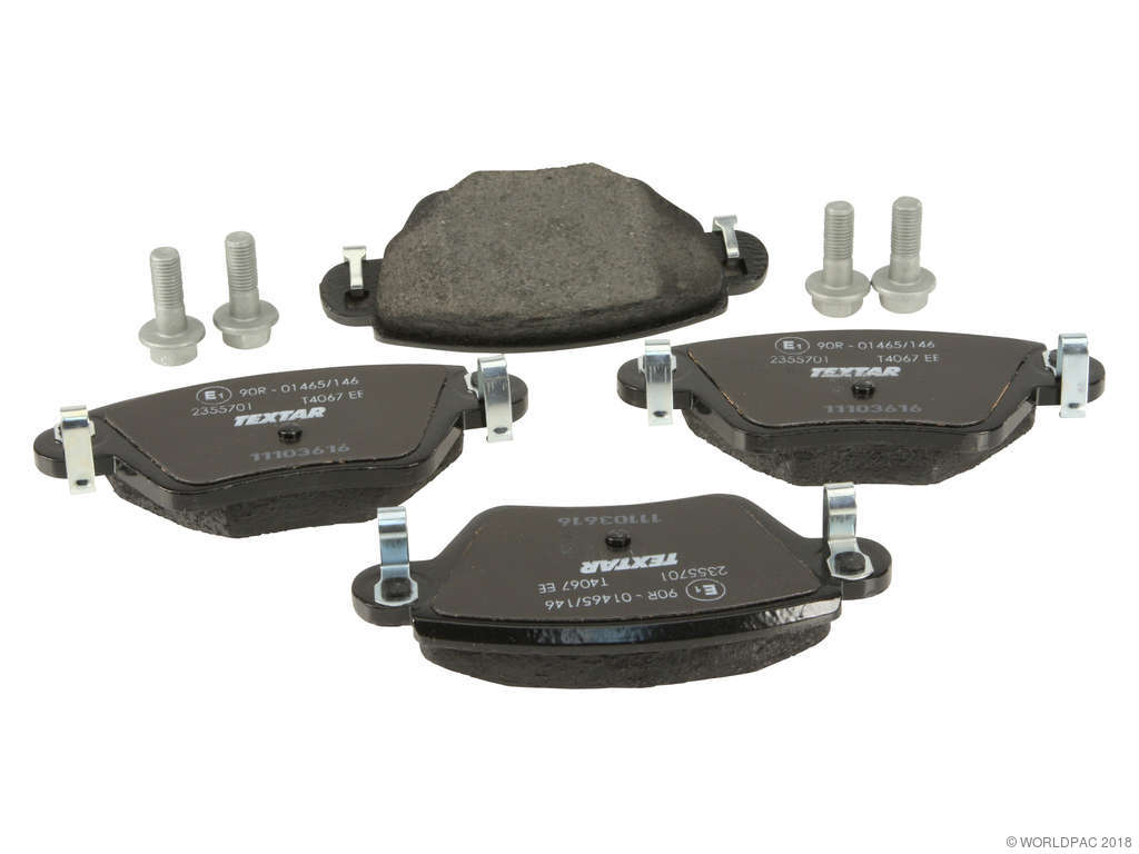 2002-2005 Jaguar X-Type Disc Brake Pad Set - Rear (Textar)