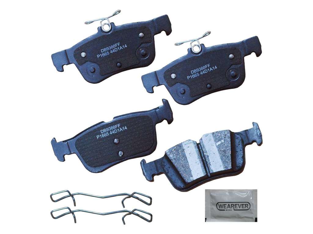 2017-2020 Lincoln MKZ Disc Brake Pad Set - Rear (CARQUEST)