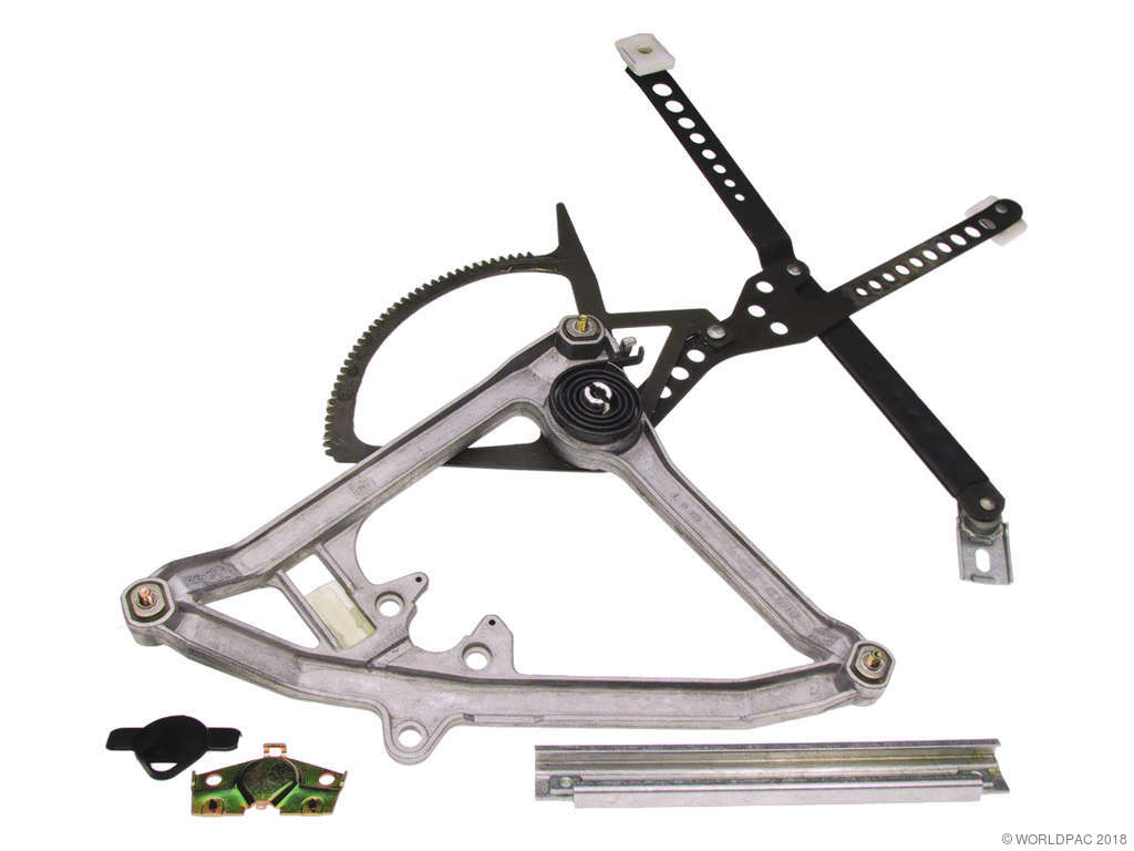 1988-1991 Mercedes-Benz 300SE Window Regulator - Front Left (Genuine)