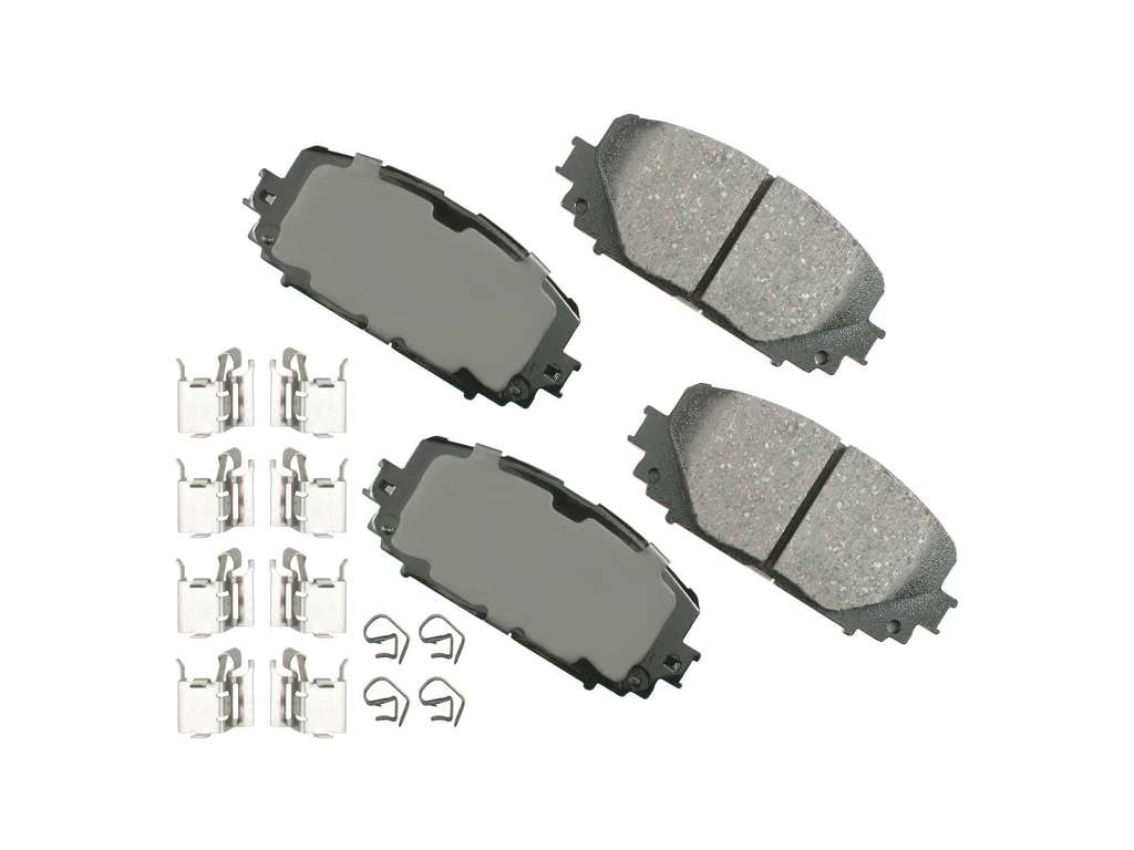 2015-2019 Toyota Yaris Disc Brake Pad Set - Front (Advics)