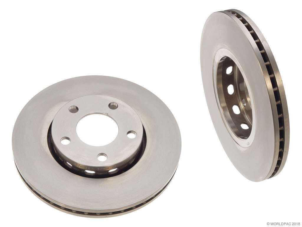 1989-1991 Audi 200 Disc Brake Rotor - Front (Zimmermann)