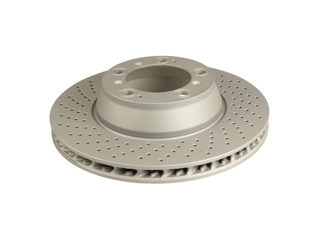 2001-2016 Porsche 911 Disc Brake Rotor - Rear Left (Zimmermann Coated)