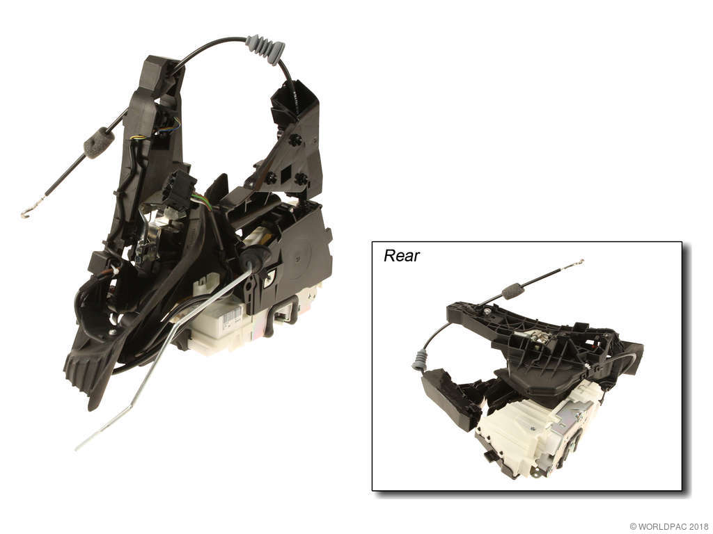 2006-2011 Mercedes-Benz ML350 Door Latch Assembly - Front Left (Genuine)