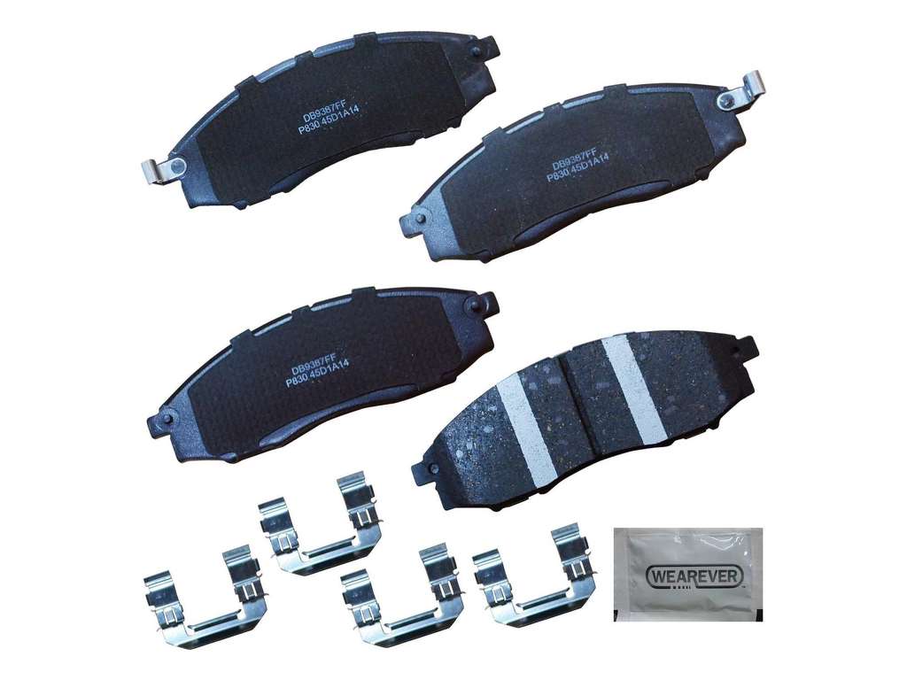 2003-2004 Nissan Frontier Disc Brake Pad Set - Front (CARQUEST)