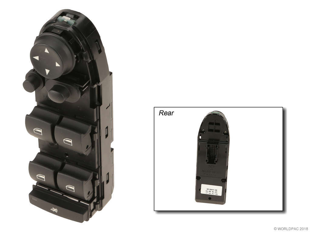 2008-2014 BMW X6 Door Window Switch - Front Left (Genuine)