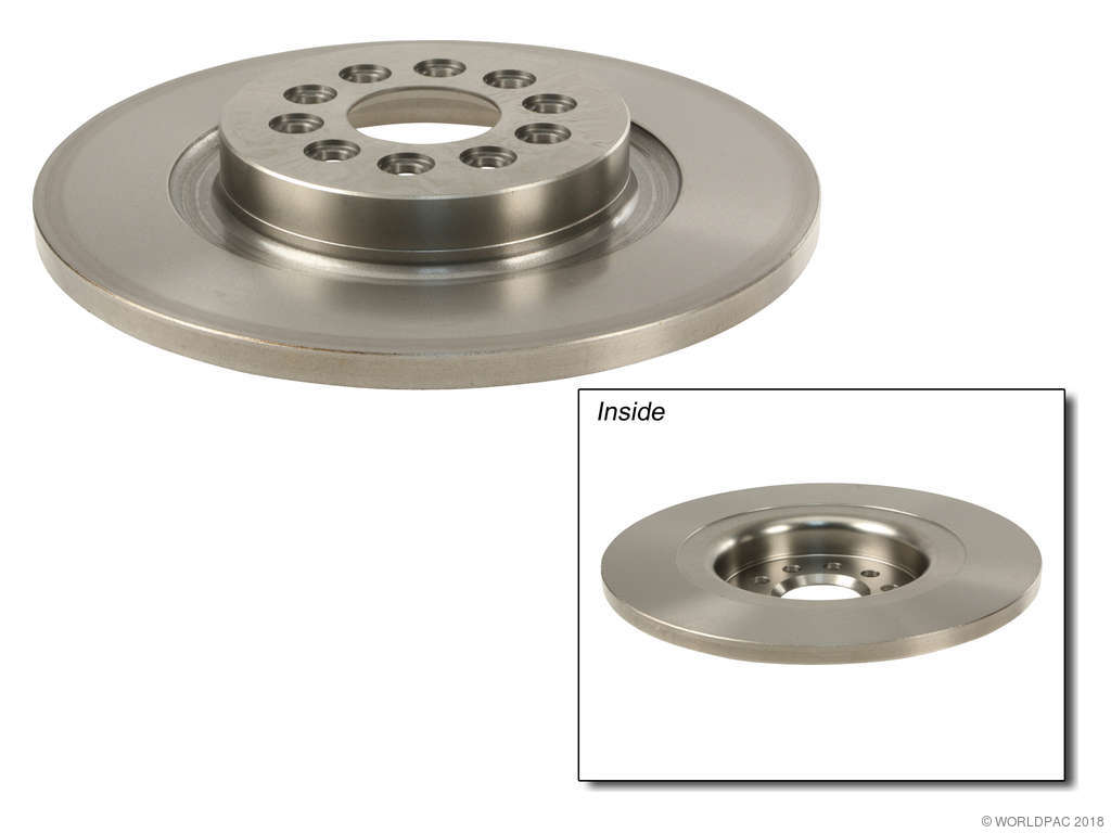 2003-2005 Jaguar S-Type Disc Brake Rotor - Rear (Eurospare)