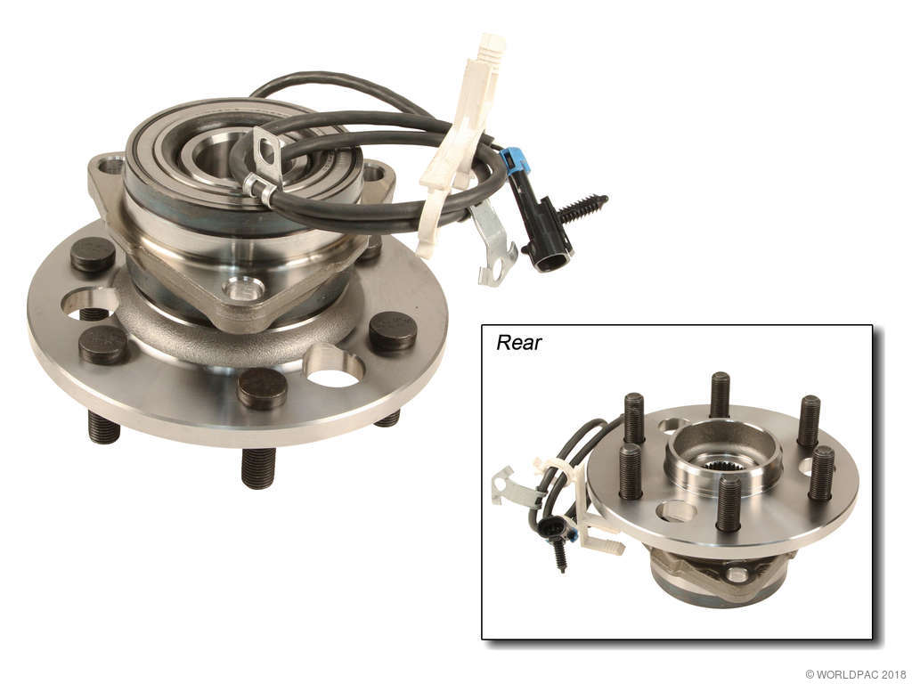 1995 GMC K2500 Wheel Bearing and Hub Assembly - Front Left or Front Right (Timken)