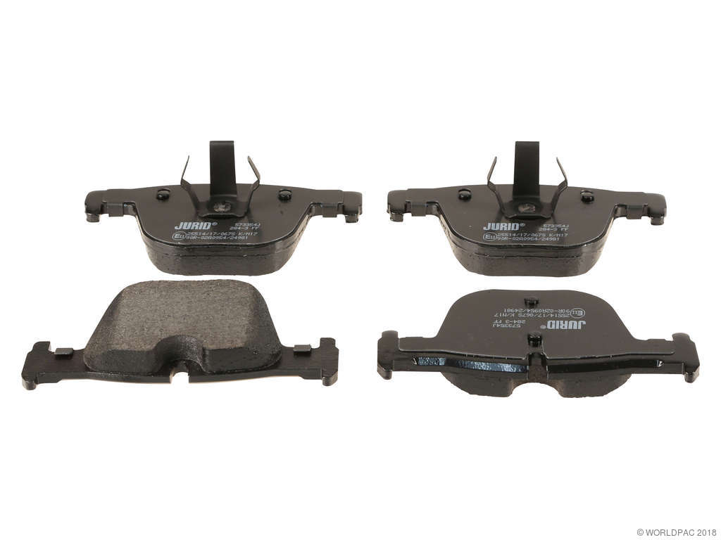 2015-2016 BMW 428i Disc Brake Pad Set - Rear (Jurid)