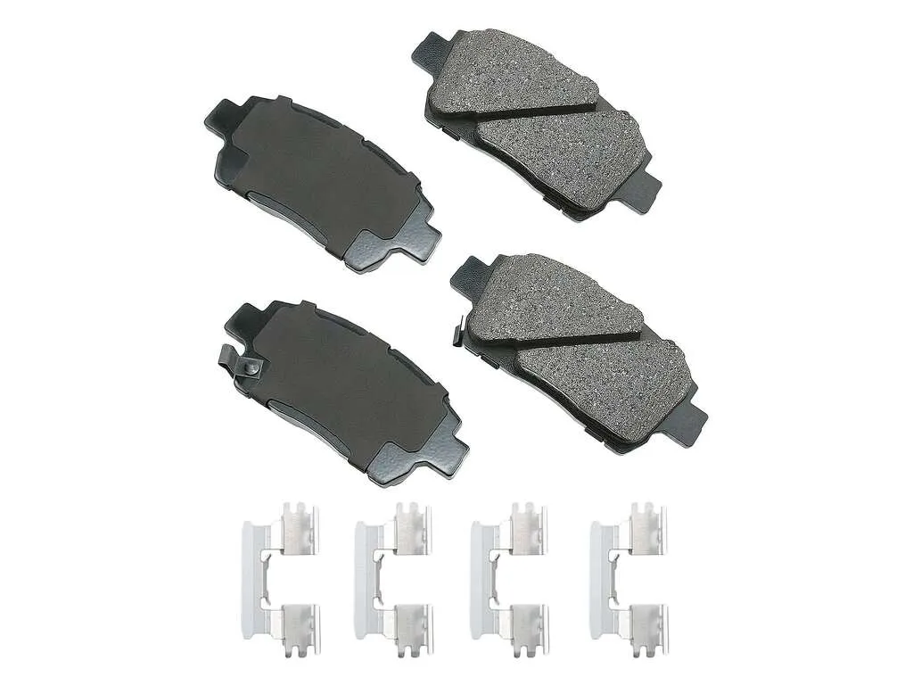 2012-2015 Scion iQ Disc Brake Pad Set - Front (Akebono)