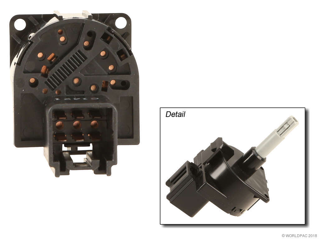 2004-2009 Mazda 3 HVAC Blower Control Switch (Genuine)