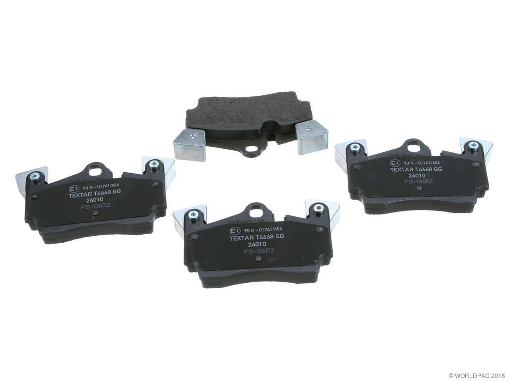 2005-2006 Porsche Cayenne Disc Brake Pad Set - Rear (Textar)