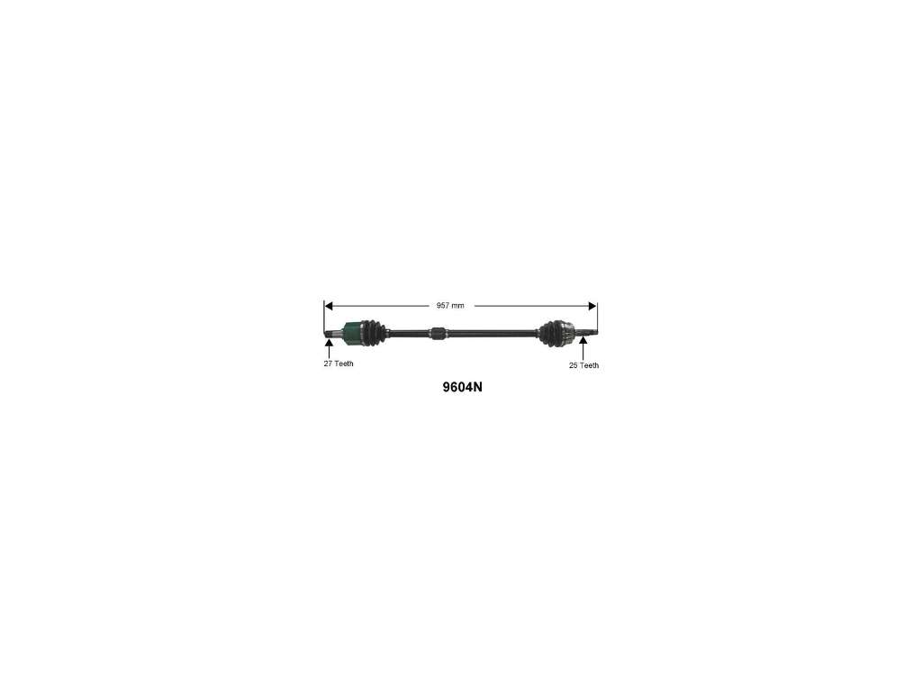 2001-2005 Dodge Stratus CV Axle Assembly - Right (Autopart International)