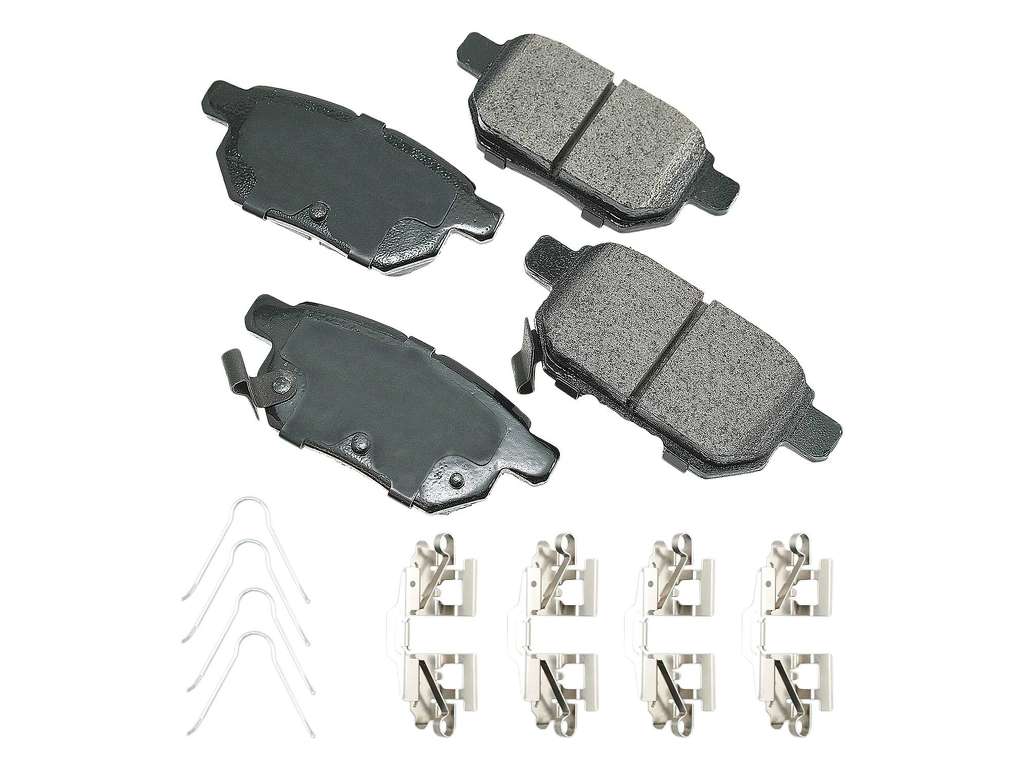 2009-2010 Pontiac Vibe Disc Brake Pad Set - Rear (CARQUEST)
