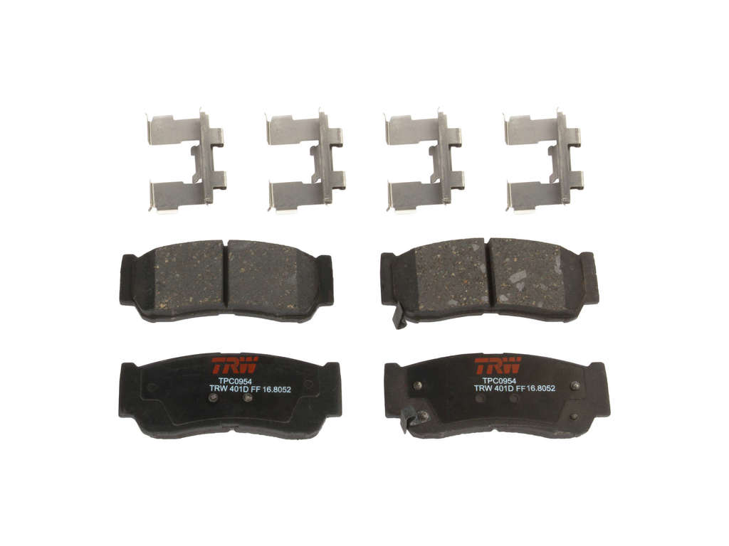2003-2009 Kia Sorento Disc Brake Pad Set - Rear (TRW)