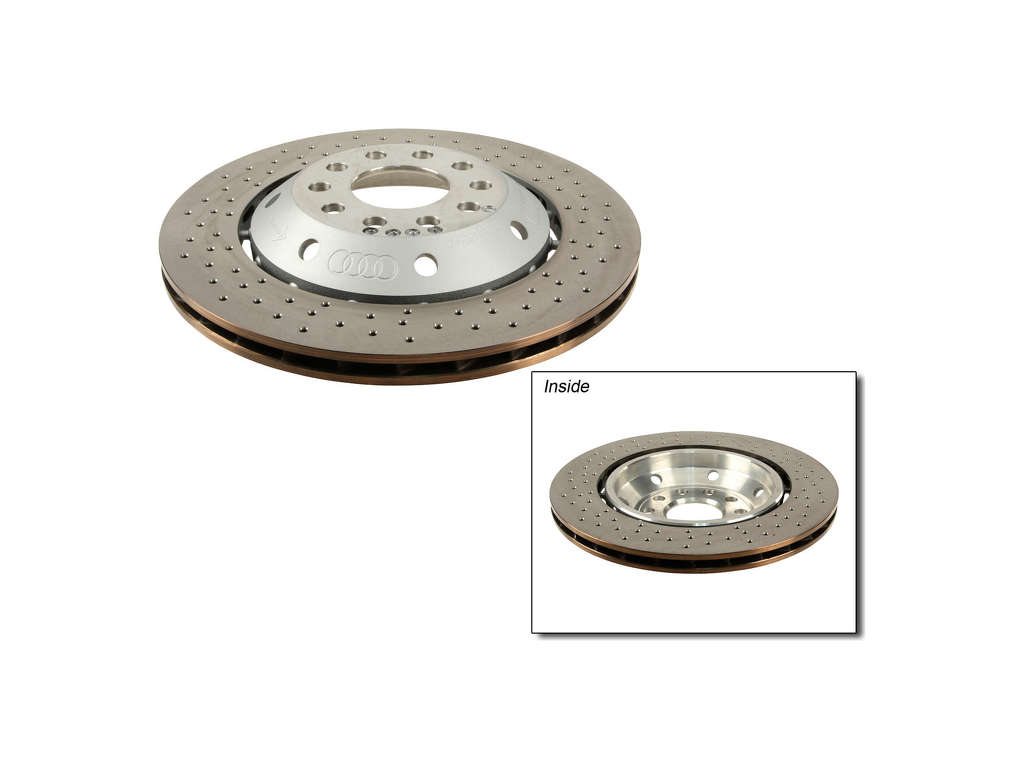 2003-2004 Audi RS6 Disc Brake Rotor - Rear Left (SHW Performance Germany)