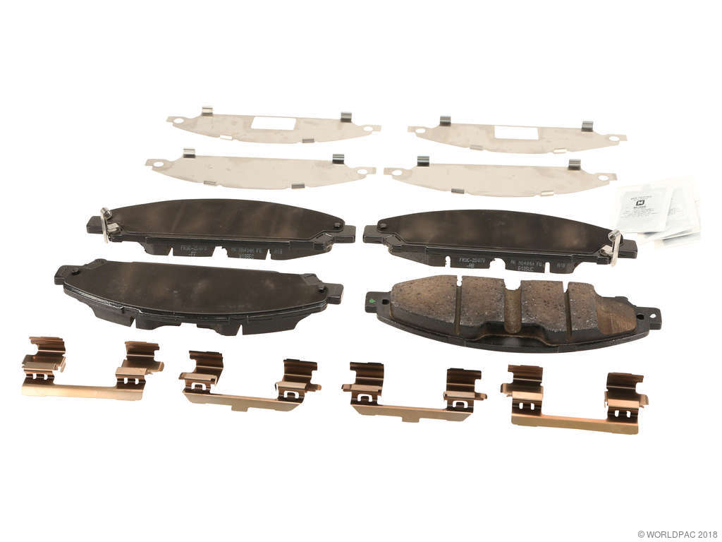 2015-2023 Ford Mustang Disc Brake Pad Set - Front (Motorcraft)