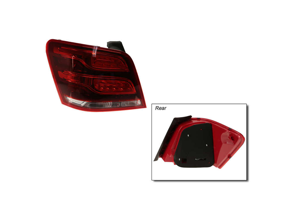 2013-2015 Mercedes-Benz GLK350 Tail Light Lens - Left (ULO)