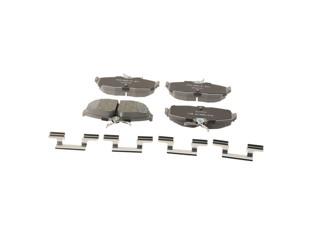 2005-2014 Ford Mustang Disc Brake Pad Set - Rear (ACDelco)