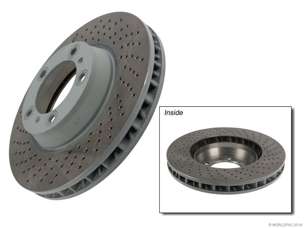 2001-2012 Porsche 911 Disc Brake Rotor - Front Left (Sebro)
