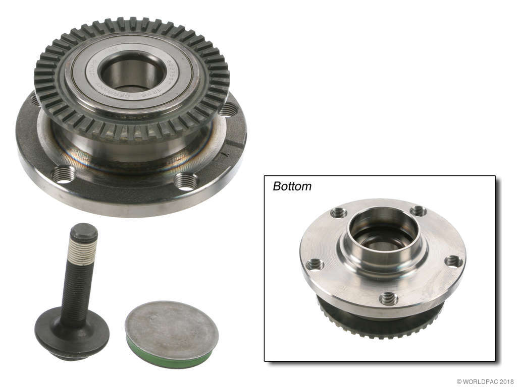 2002-2009 Audi A4 Wheel Bearing and Hub Assembly - Rear (FAG)