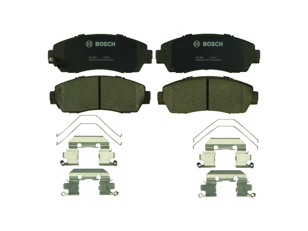 2011-2017 Honda Odyssey Disc Brake Pad Set - Front (Bosch)