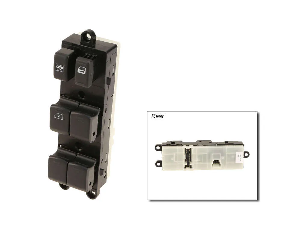 2005-2007 Nissan Pathfinder Door Lock and Window Switch - Left (Genuine)