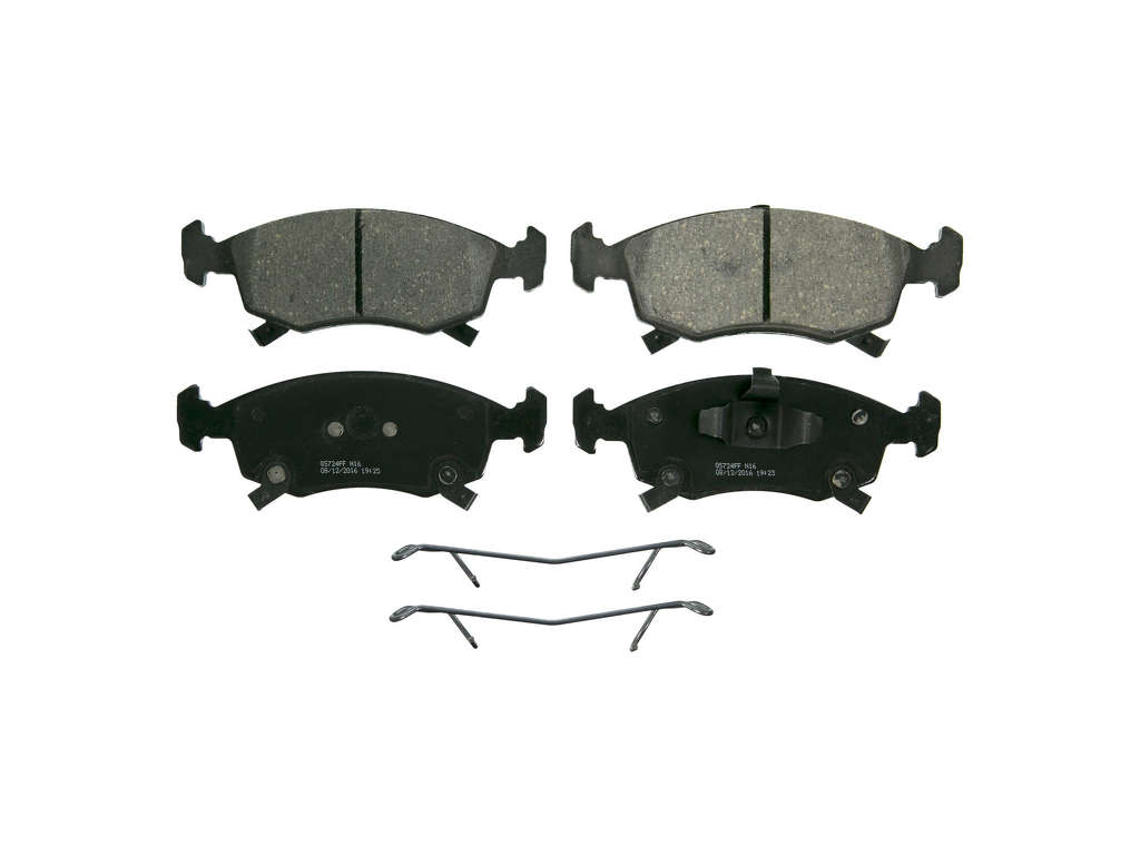 2013-2019 Fiat 500 Disc Brake Pad Set - Front (Wagner Brake)