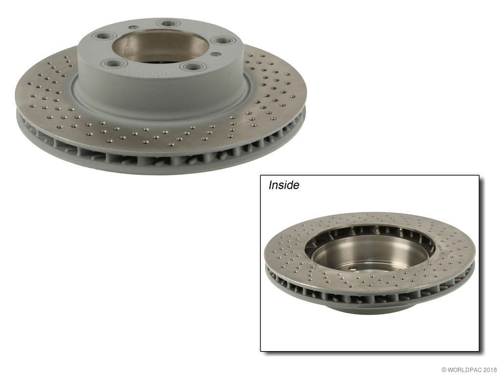 2005-2008 Porsche Boxster Disc Brake Rotor - Front Left (Sebro)