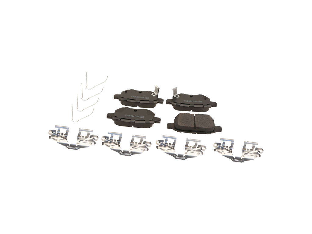 2010-2018 Toyota Prius Disc Brake Pad Set - Rear (Advics)
