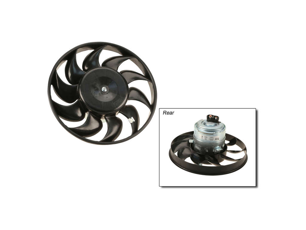 1992-1996 Volkswagen EuroVan Engine Cooling Fan Assembly (Nissens)