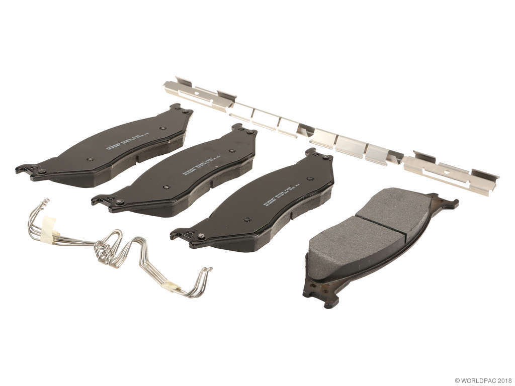 1999-2016 Ford F-550 Super Duty Disc Brake Pad Set - Front or Rear (Motorcraft)