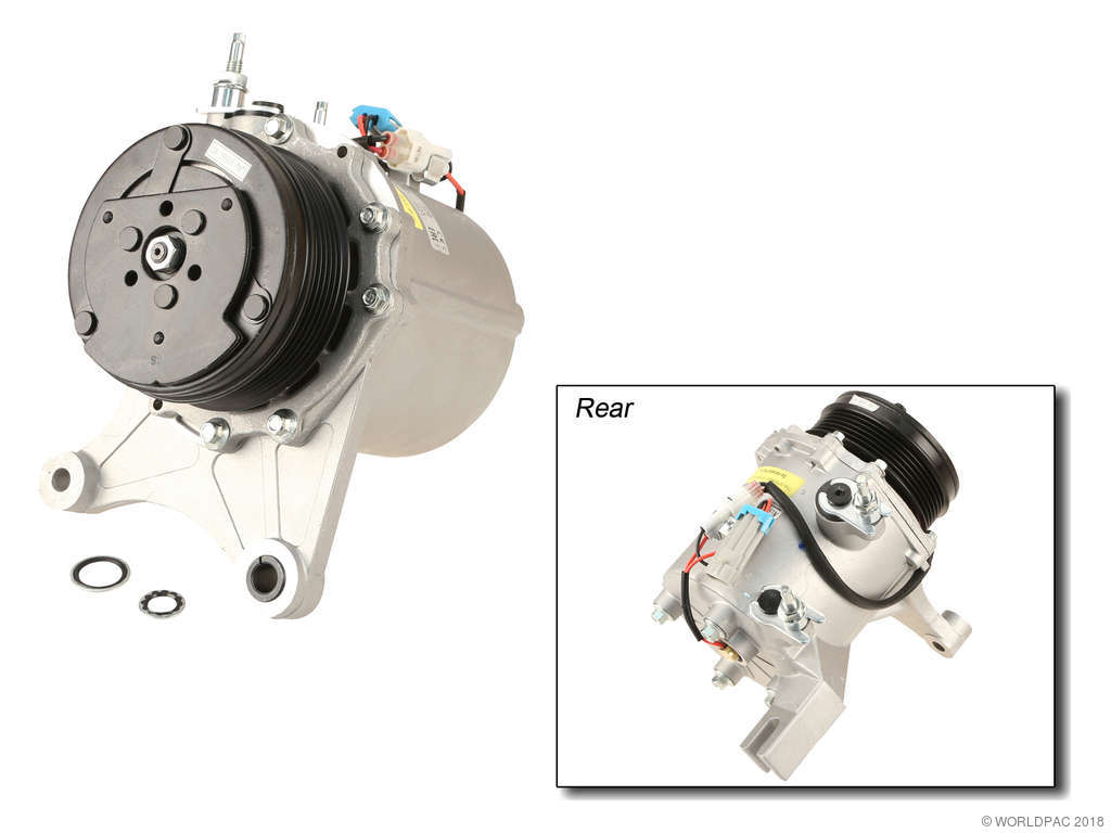 2007 Saturn Relay A/C Compressor (Nissens)