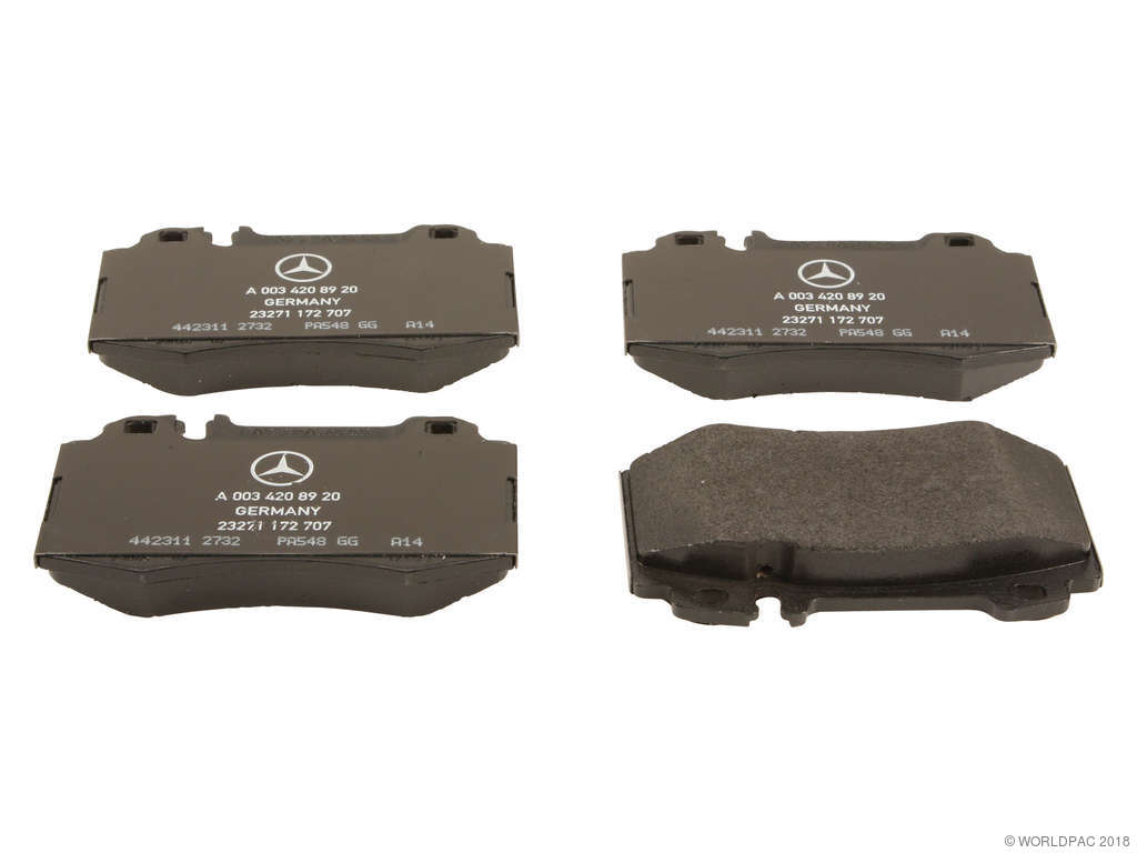 2000-2006 Mercedes-Benz S500 Disc Brake Pad Set - Front (Genuine)